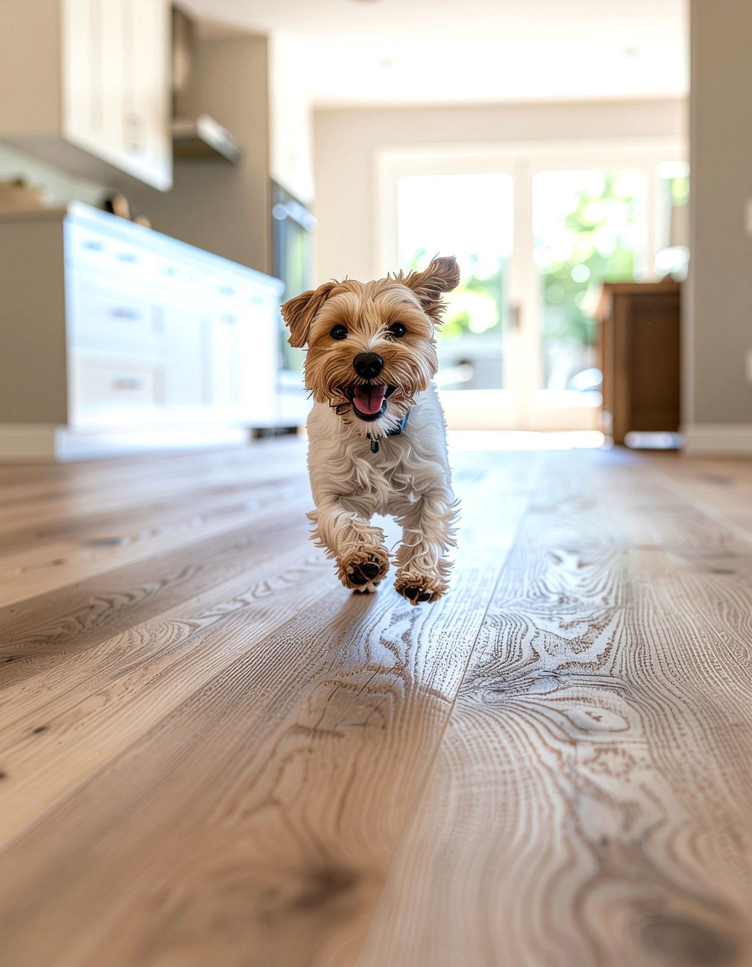 Hardwood Floor For Dogs - 30 dog living room ideas