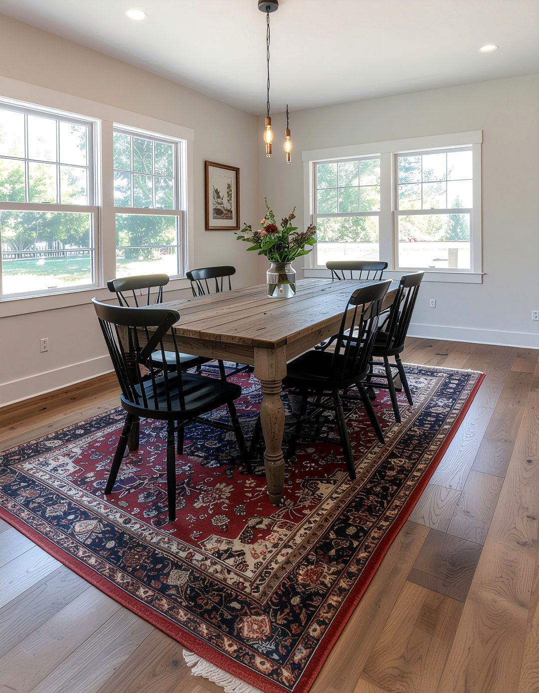 Hardwood Flooring - 30 dining room timeless element ideas