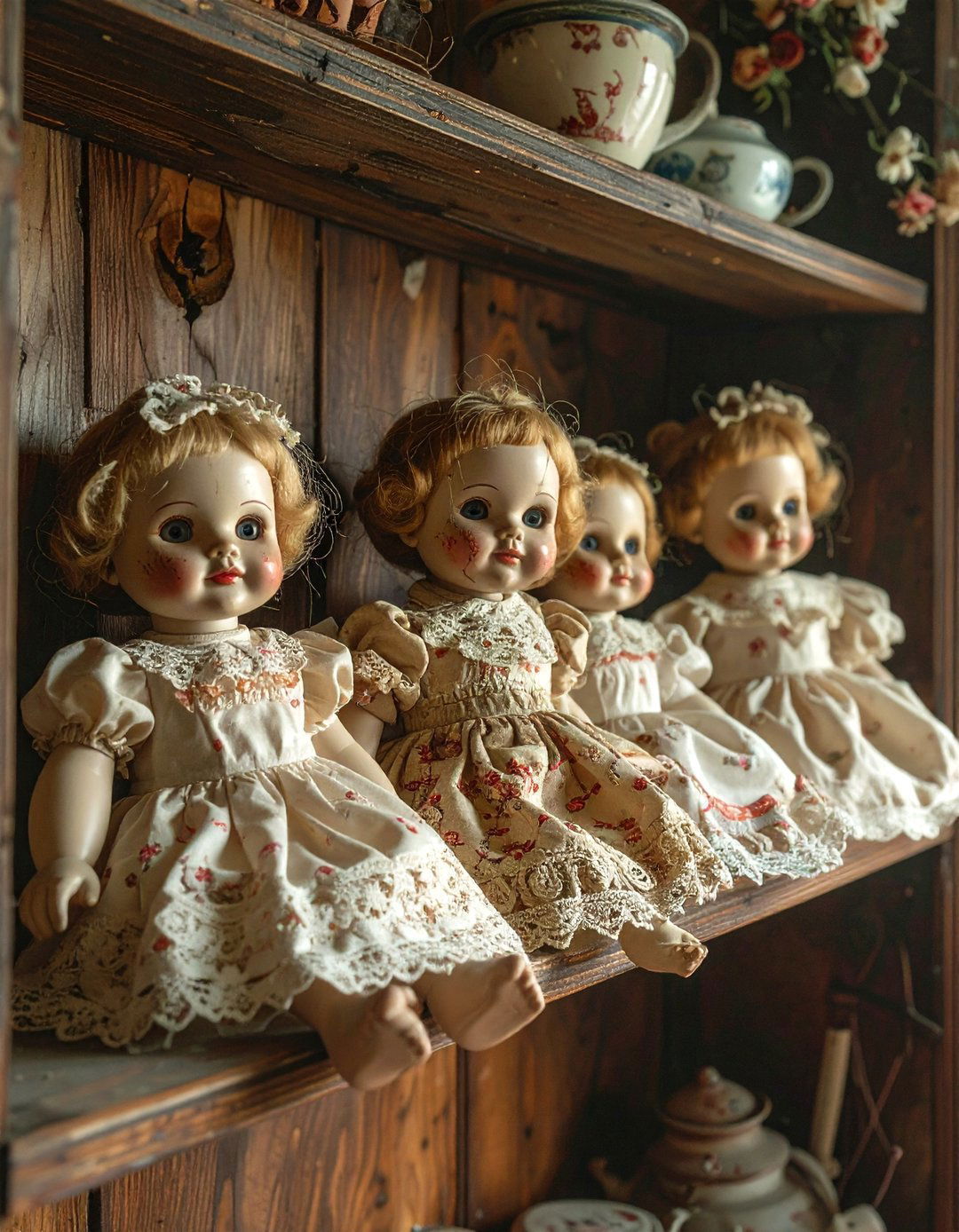 Haunted Doll Collection - 30 spooky decor ideas