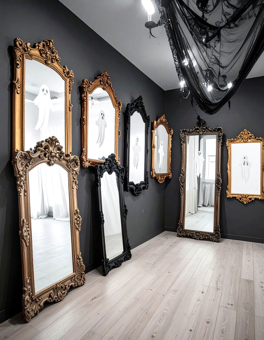 Haunted Mirror Gallery - 30 spooky decor ideas