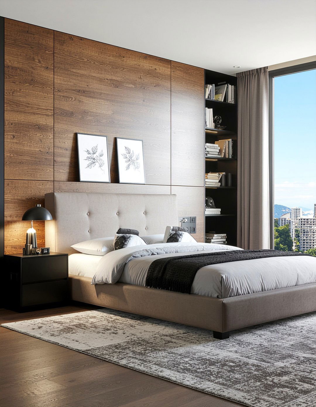 Headboard Storage - 30 bedroom hidden storage ideas