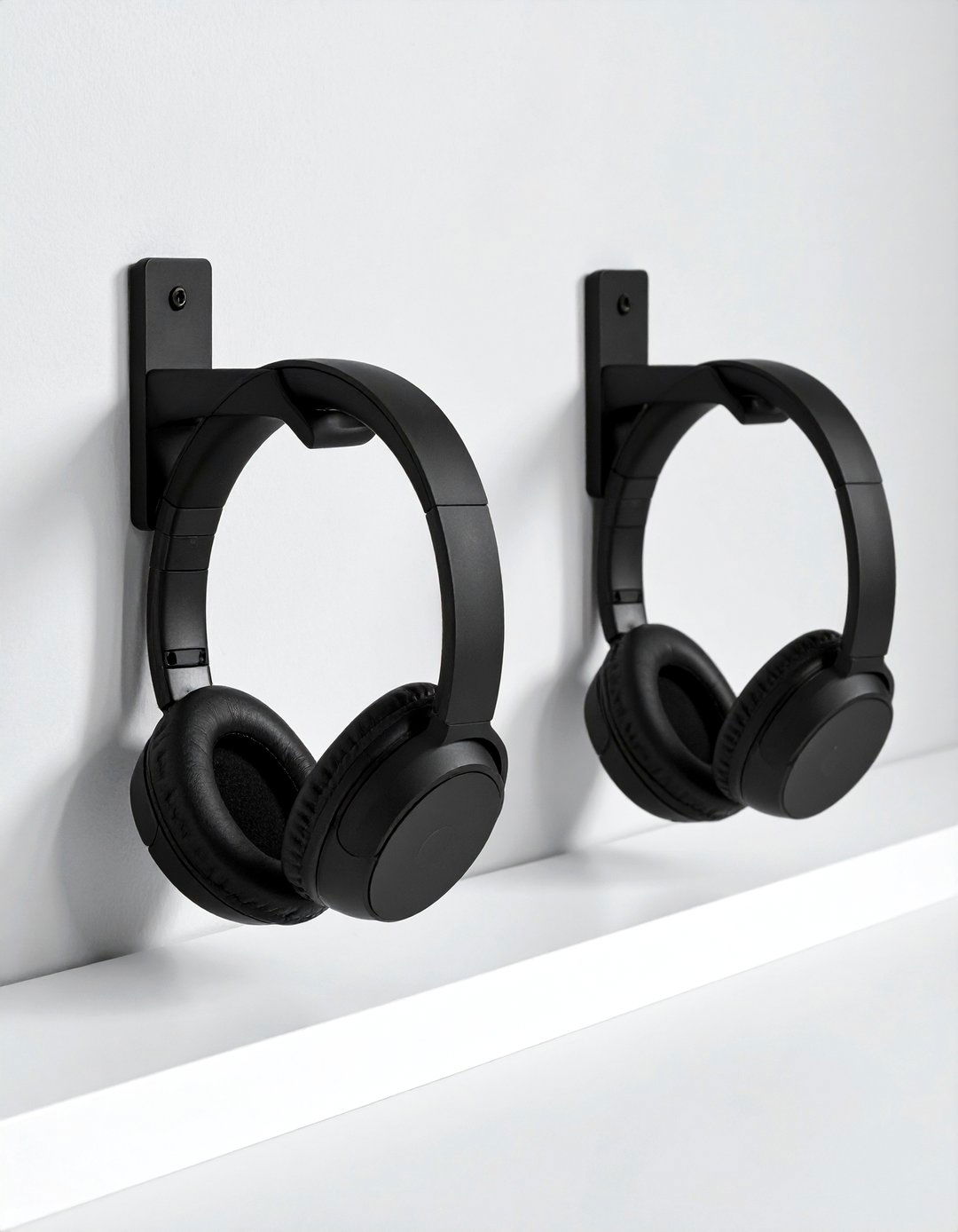 Headphone Desk Hook - 30 desk organization ideas