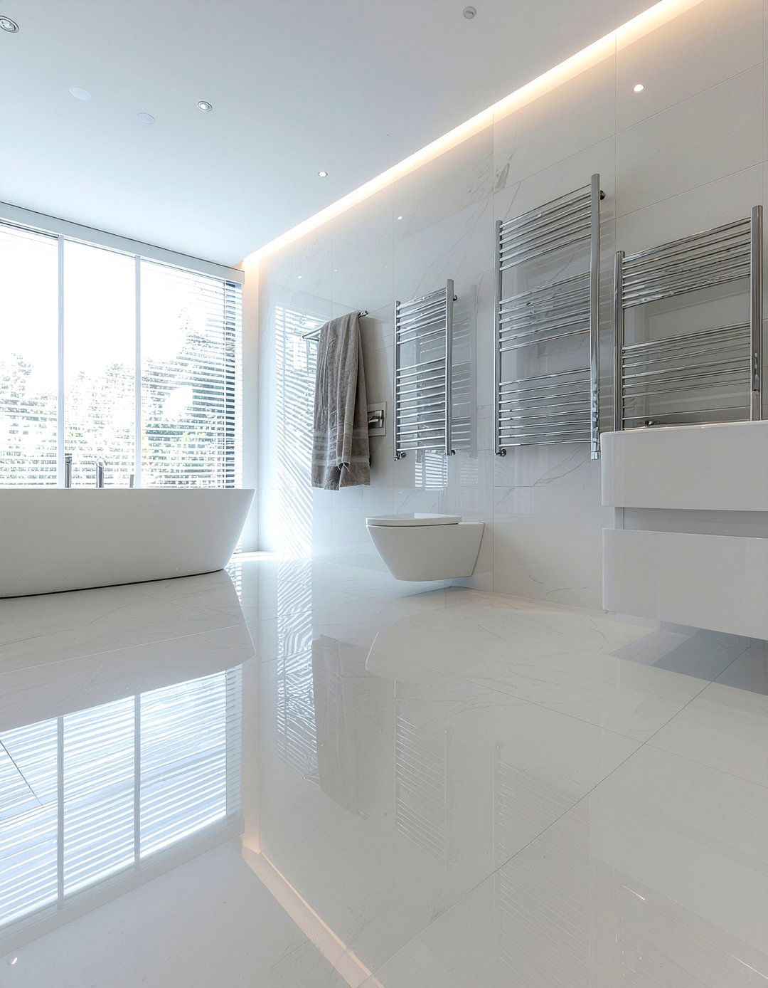 Heated Bathroom Floor - 30 bathroom project ideas