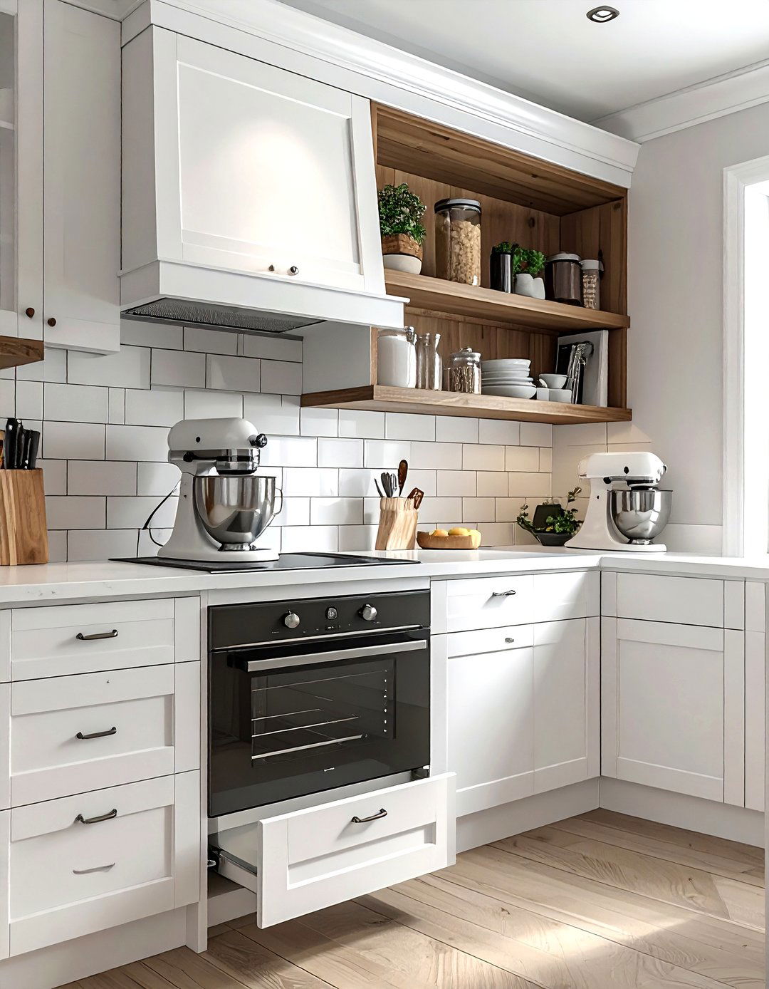 Heavy Appliance Lift - 30 kitchen ergonomic ideas
