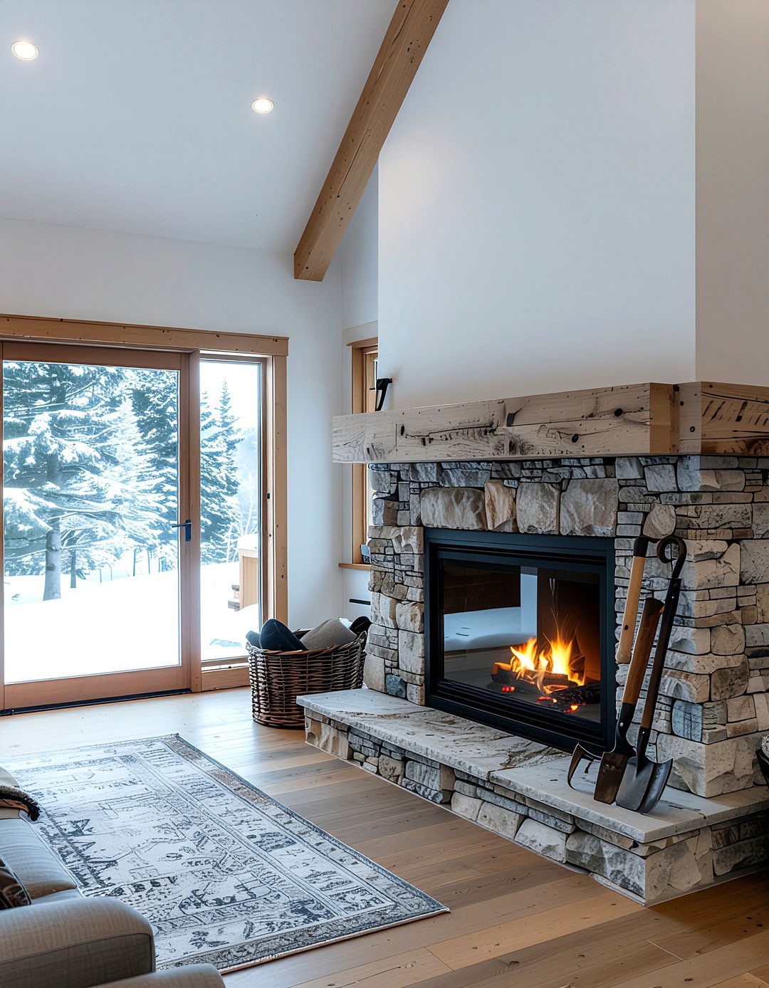 Heavy duty fireplace tools - 30 fireplace tool ideas