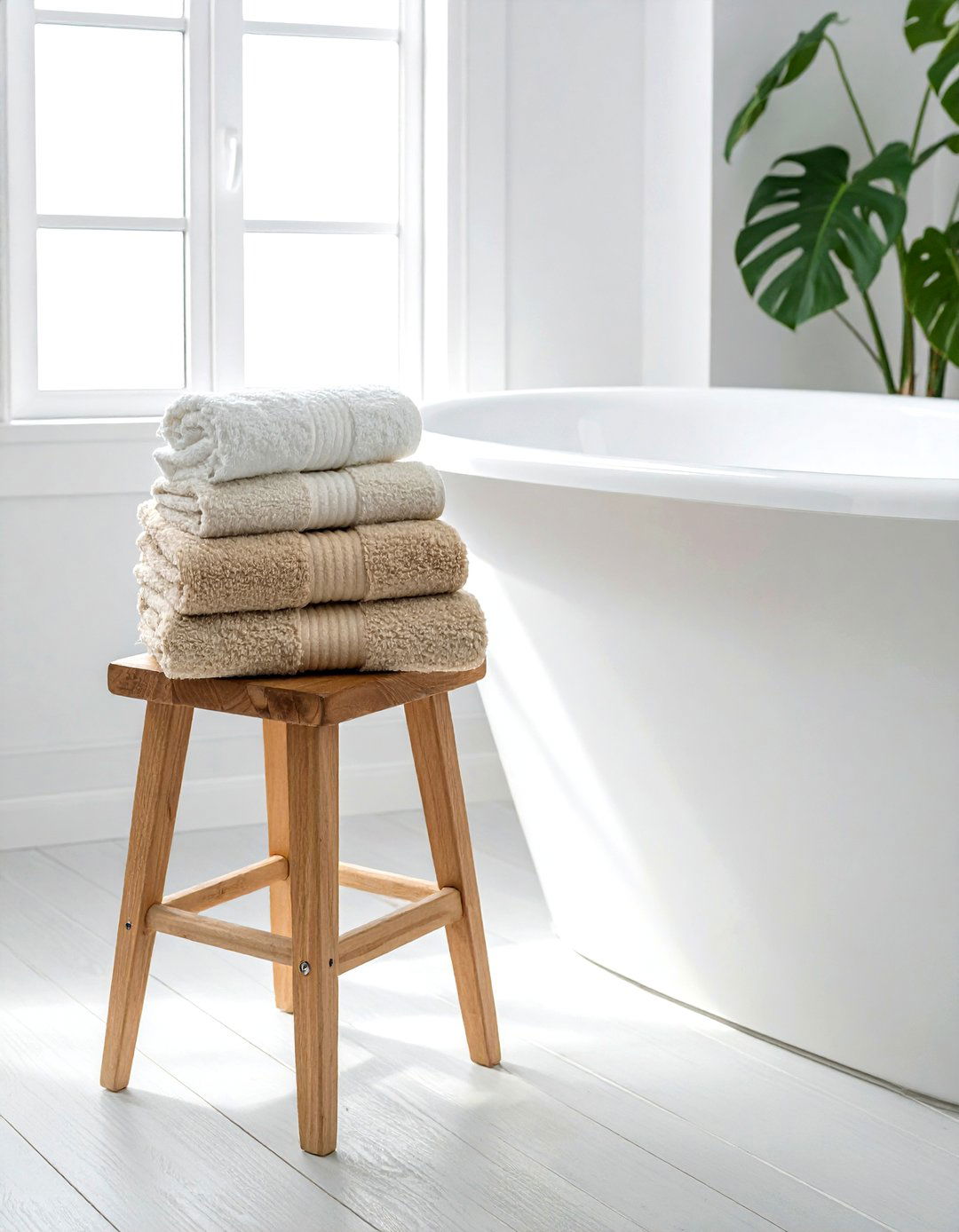 Hemp Bathroom Towel - 30 natural bathroom ideas