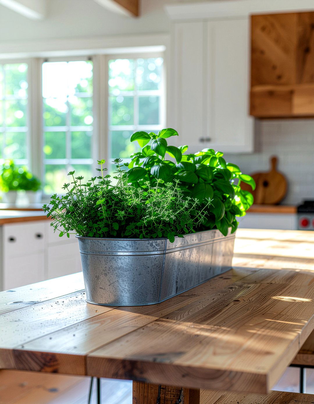 Herb Garden Planter - 30 everyday centerpiece dining ideas