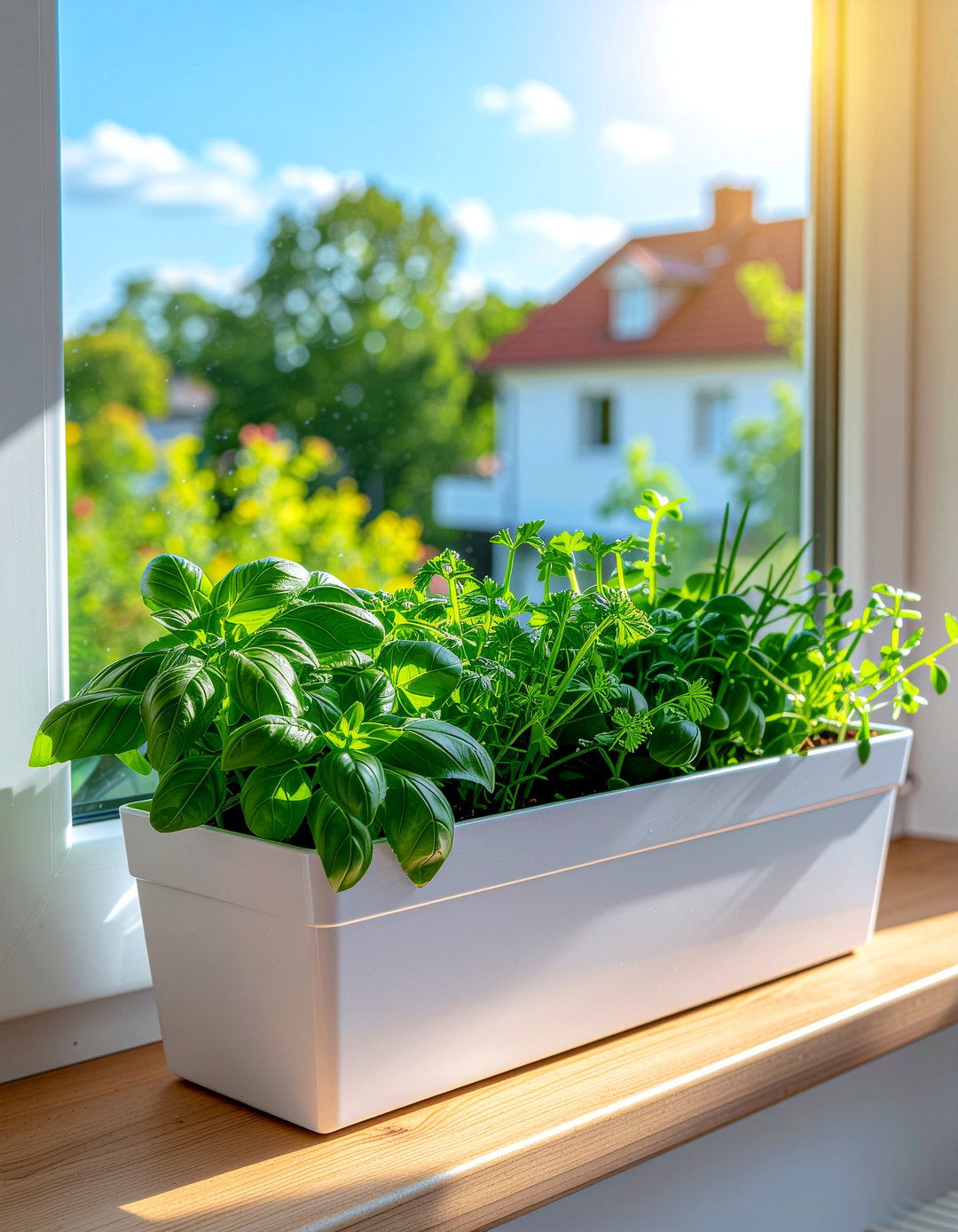 Herb Garden Window Box - 30 indoor herb garden kitchen ideas