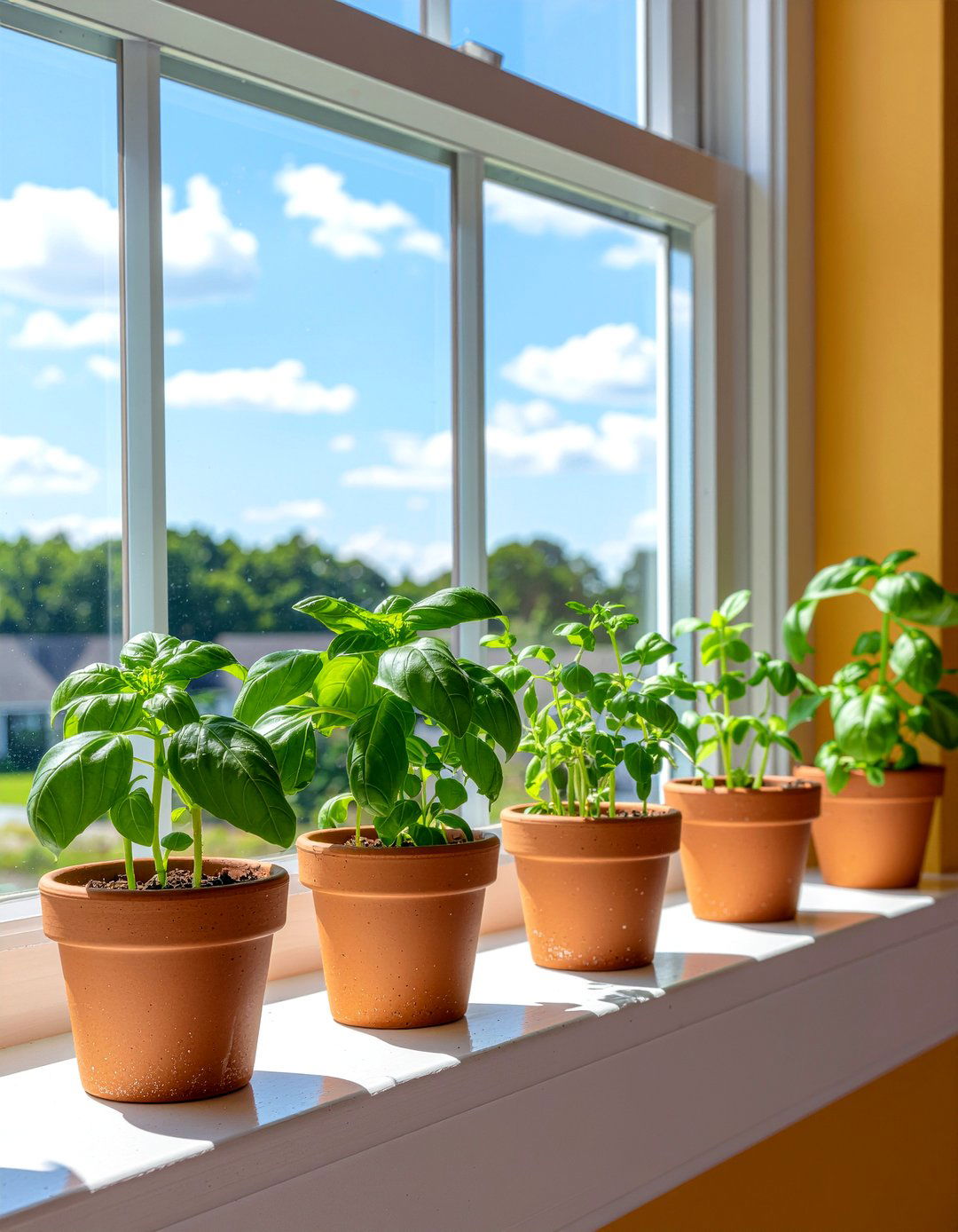 Herb Garden Window - 30 Fixer Upper kitchen ideas