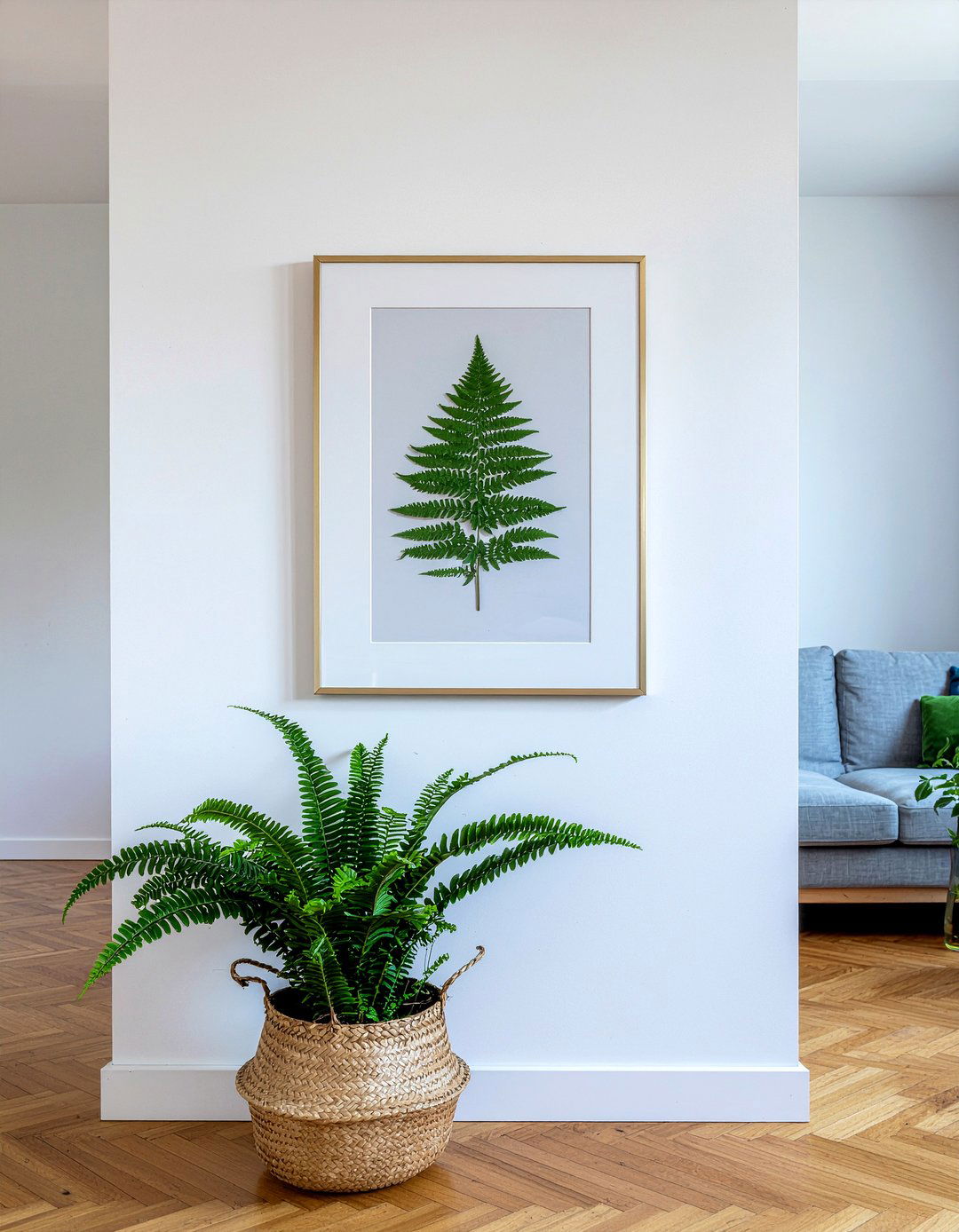 Herbarium Wall Frame - 30 light academia living room ideas