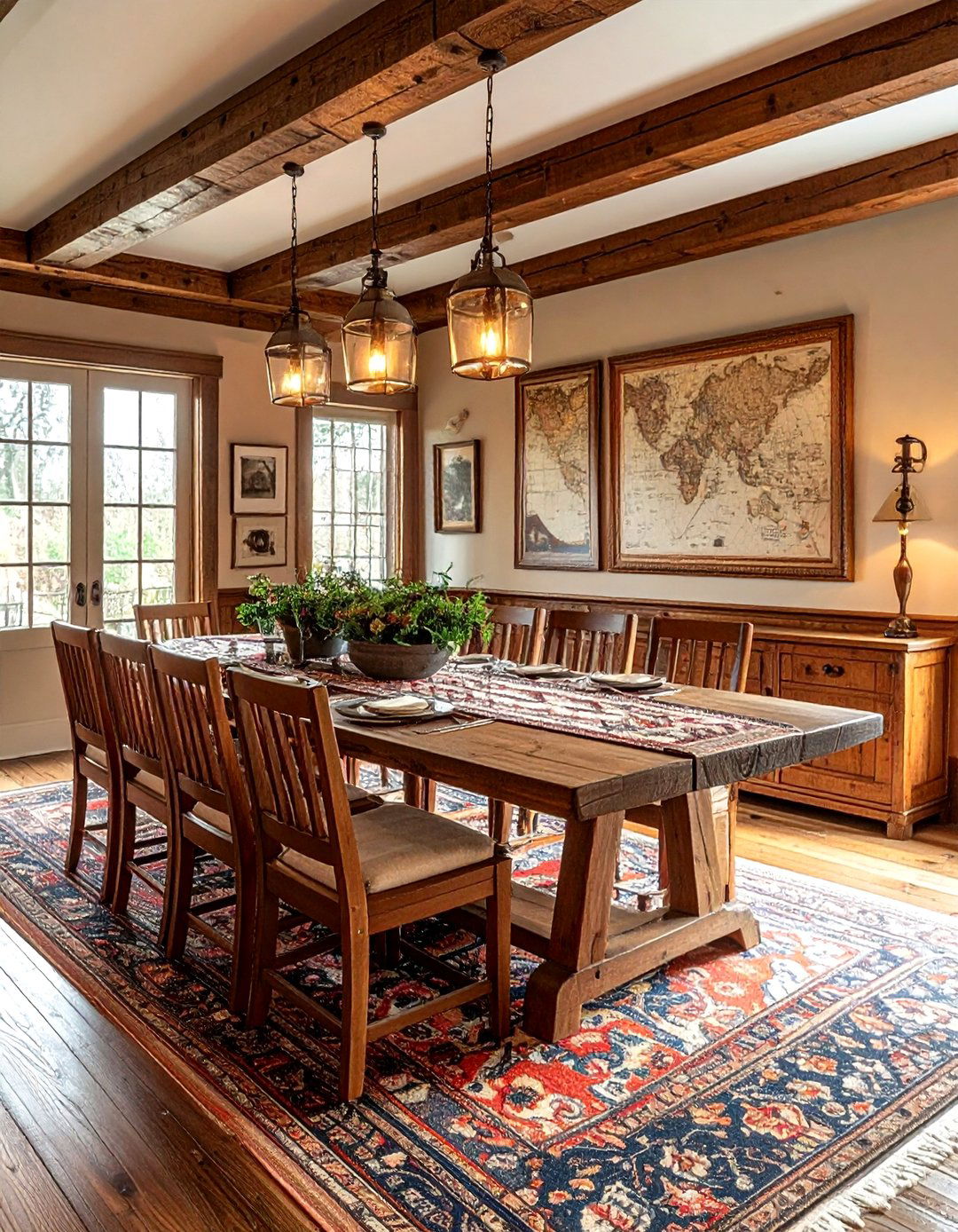 Heritage Inspired Dining Room - 30 meaningful decor ideas