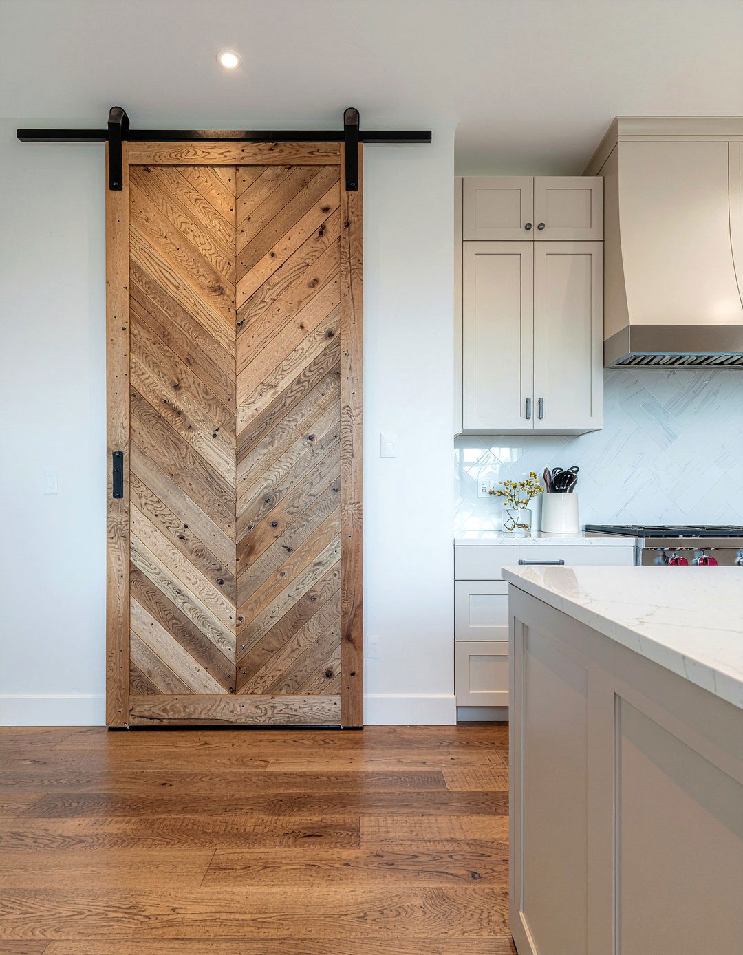 30 Kitchen Barn Door Ideas for a Trendy Rustic Finish