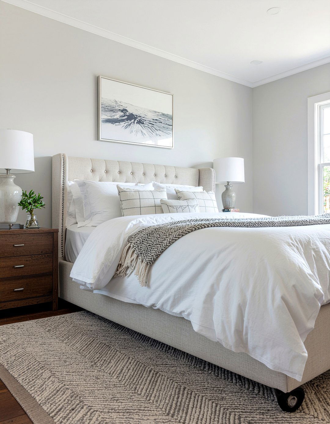 Herringbone Sisal Rug Bedroom - 30 sisal bedroom ideas