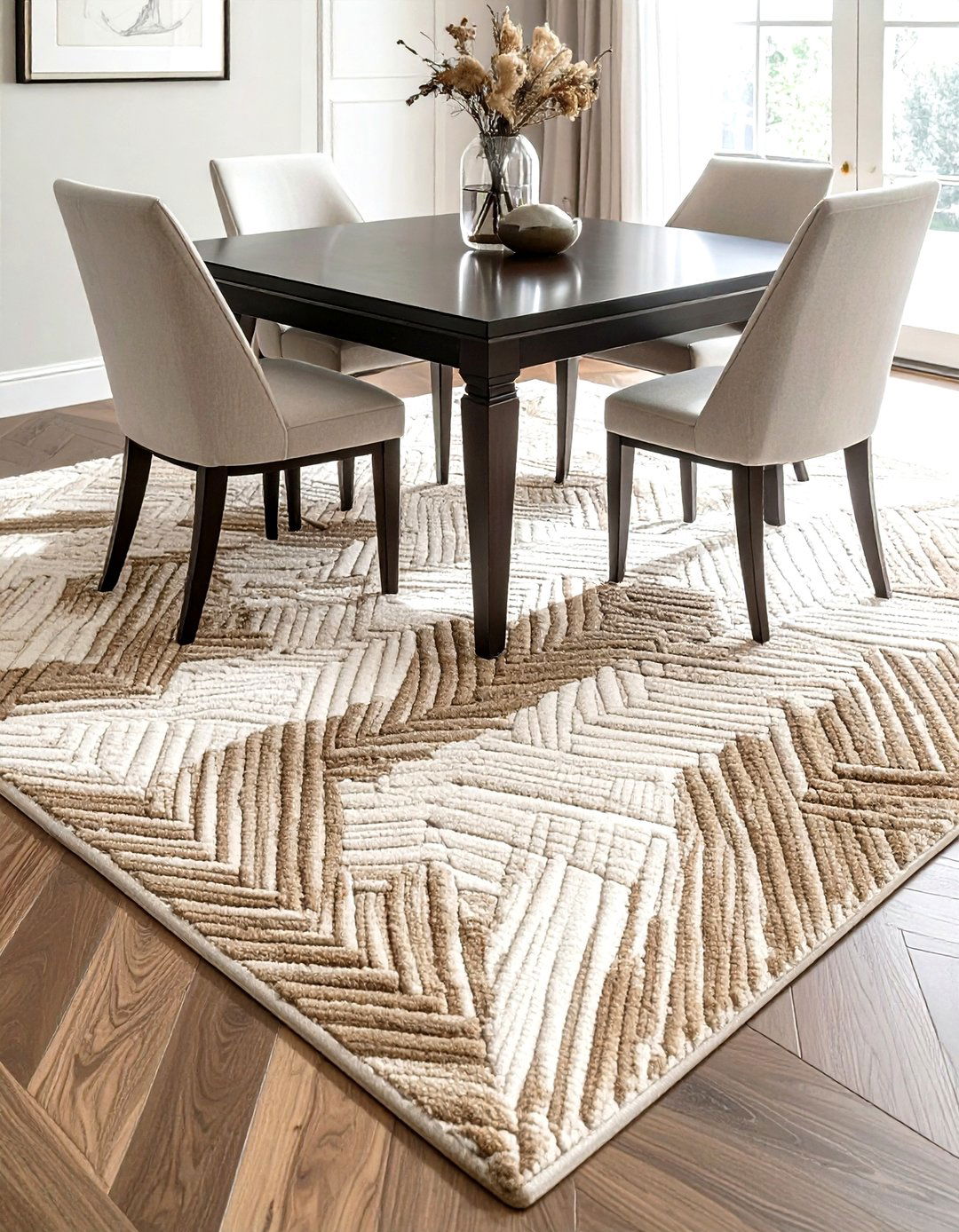 30 Indoor Outdoor Rug Dining Room Ideas for Easy Cleaning