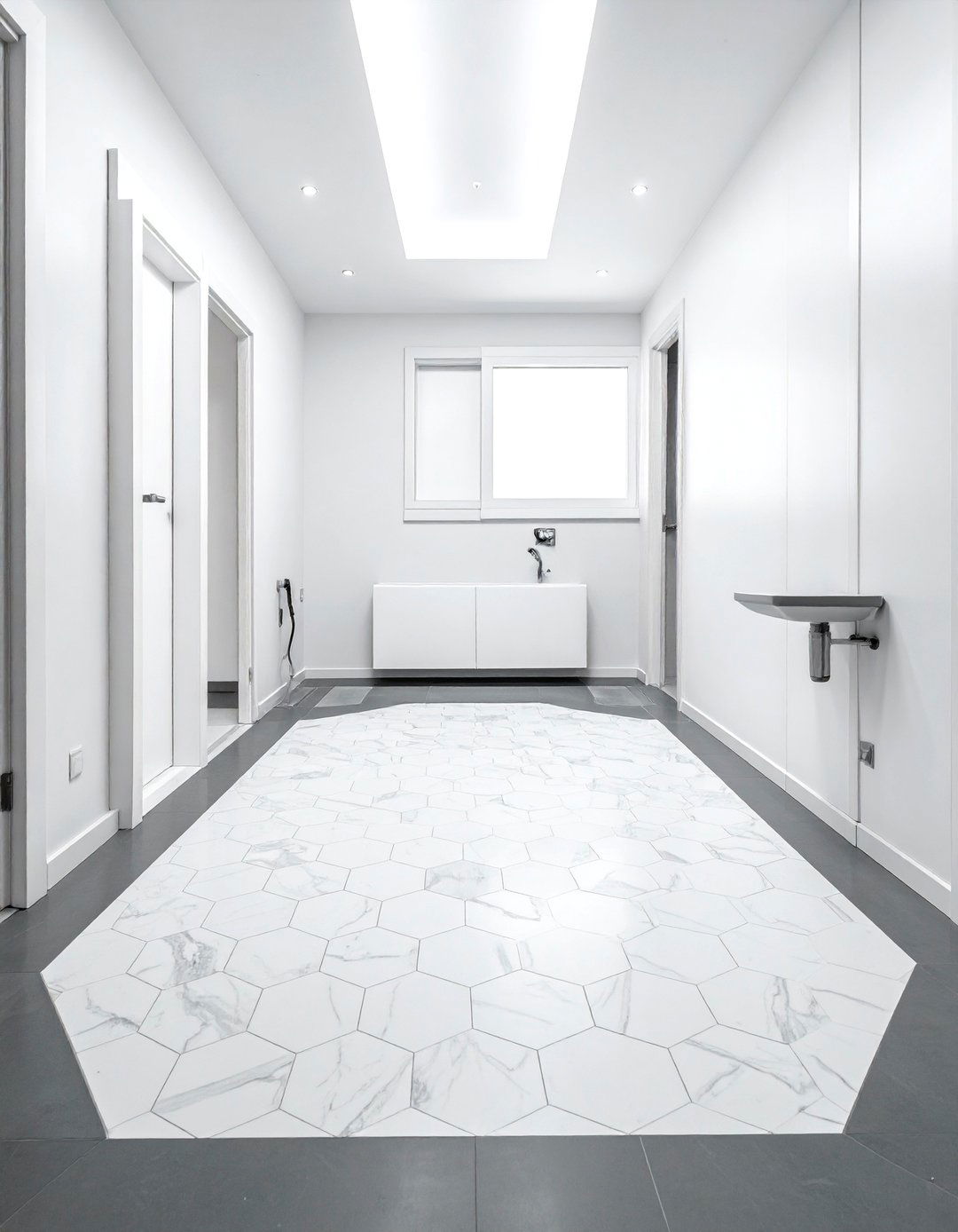Hexagon Floor Tile Pattern - 30 updated classic bathroom ideas