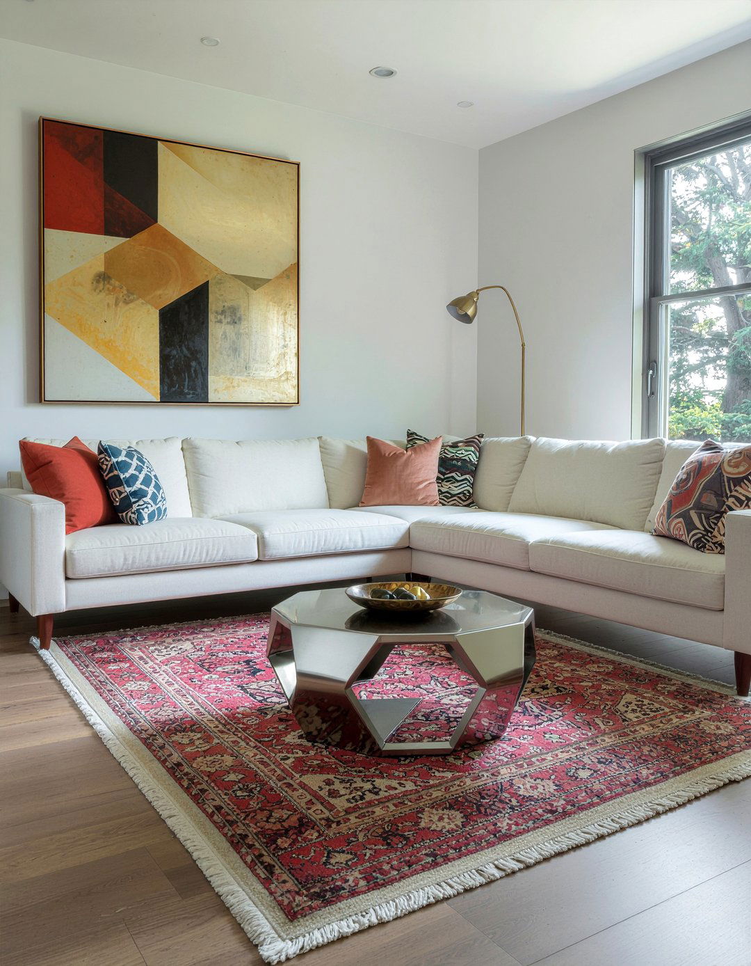 Hexagon side table - 30 living room side tables