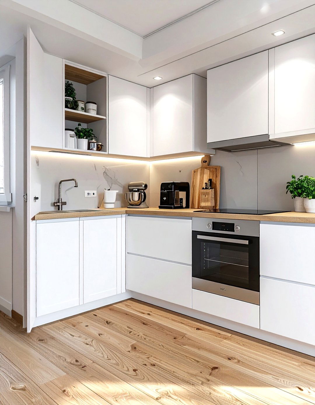 Hidden Appliance Garage - 30 kid-friendly kitchen ideas