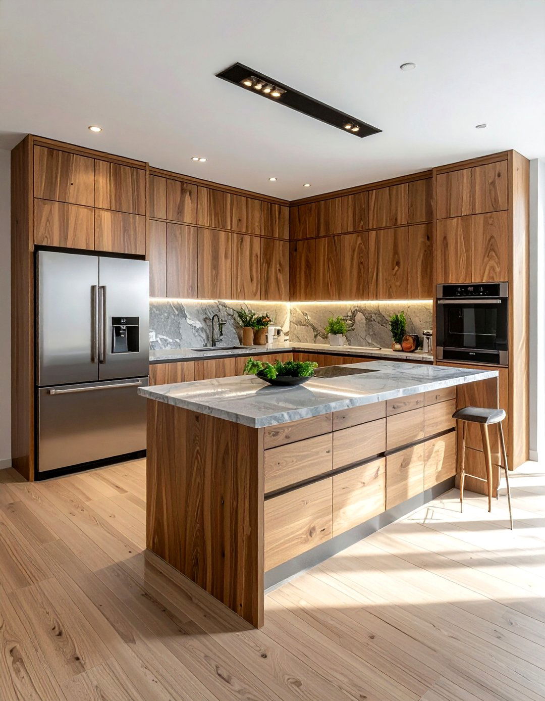 Hidden Appliance Kitchen - 30 durable kitchen ideas