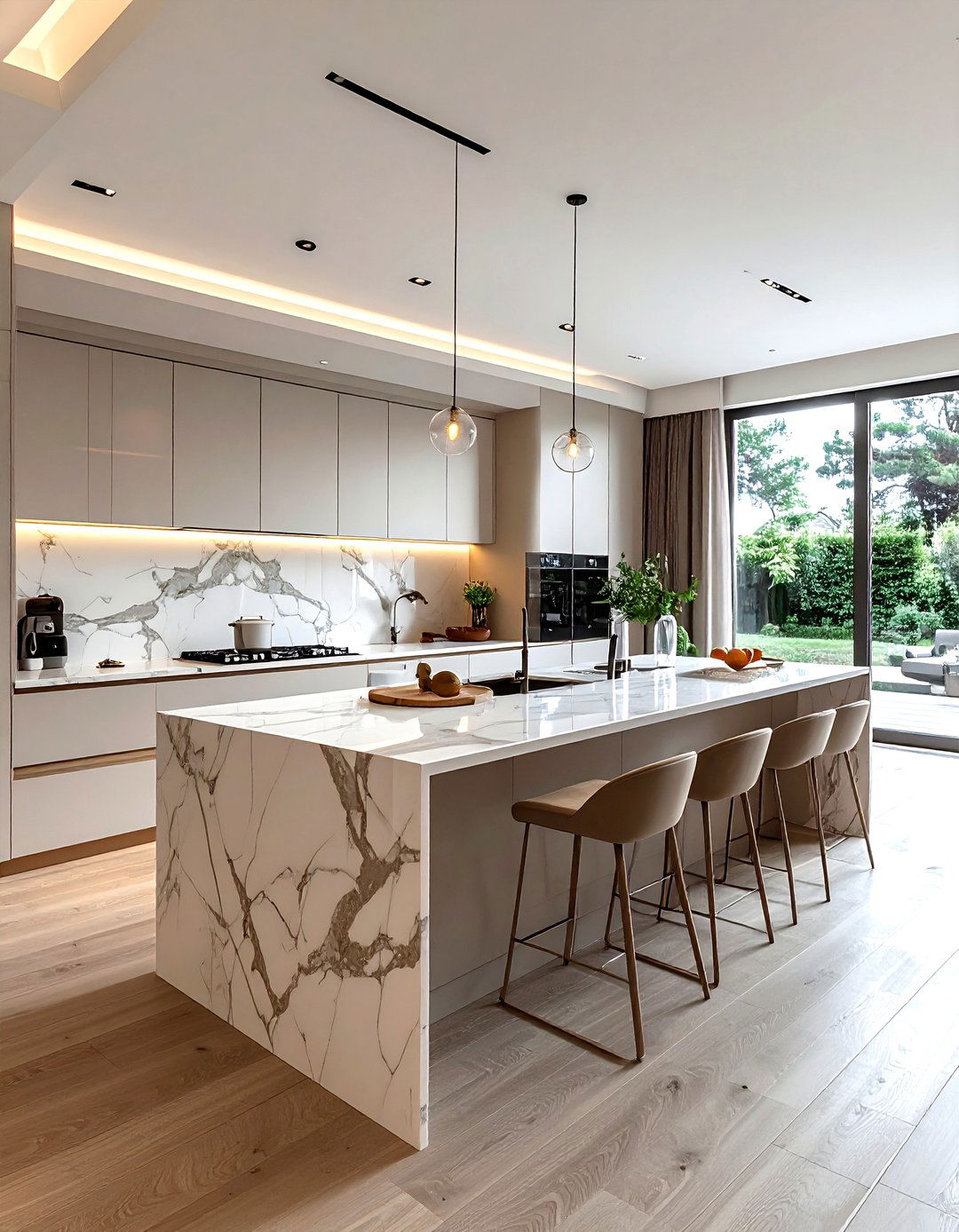 Hidden Appliance Kitchen - 30 kitchen soft settings