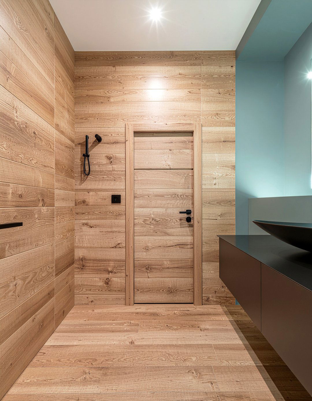 Hidden Bathroom Door Millwork - 30 bathroom millwork ideas