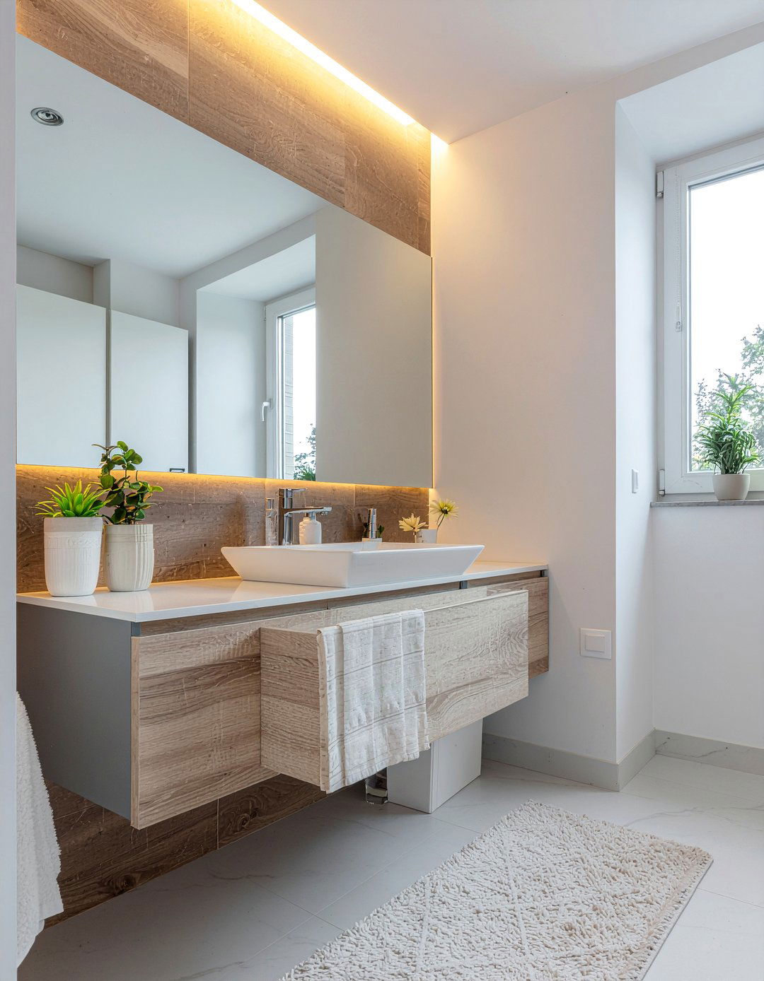 Hidden Bathroom Storage - 30 bathroom recessed shelf ideas