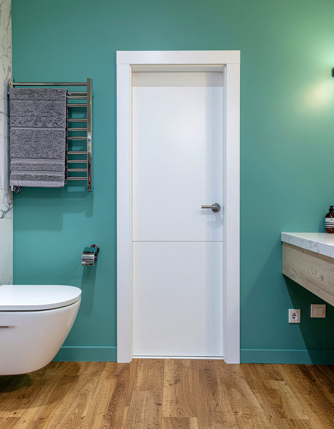 Hidden Bathroom Storage - 30 luxury master bathroom ideas