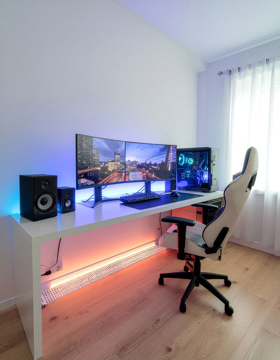 Hidden Cable Management - 30 game room living room ideas