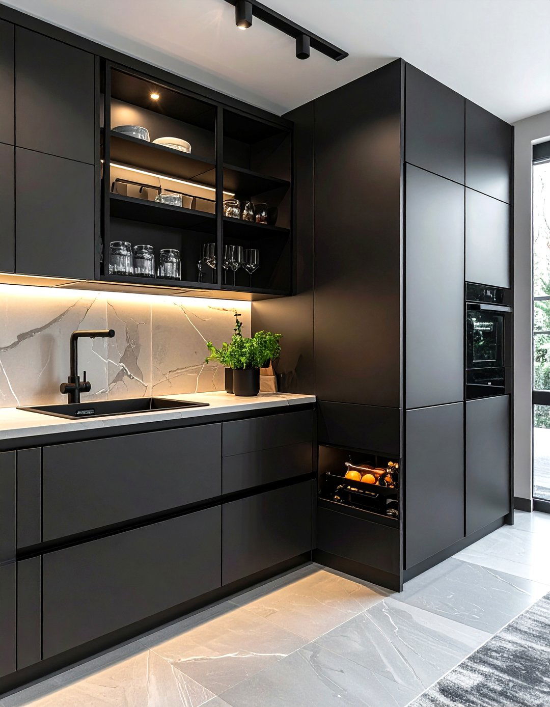 Hidden Corner Kitchen Storage - 30 corner cabinet kitchen ideas