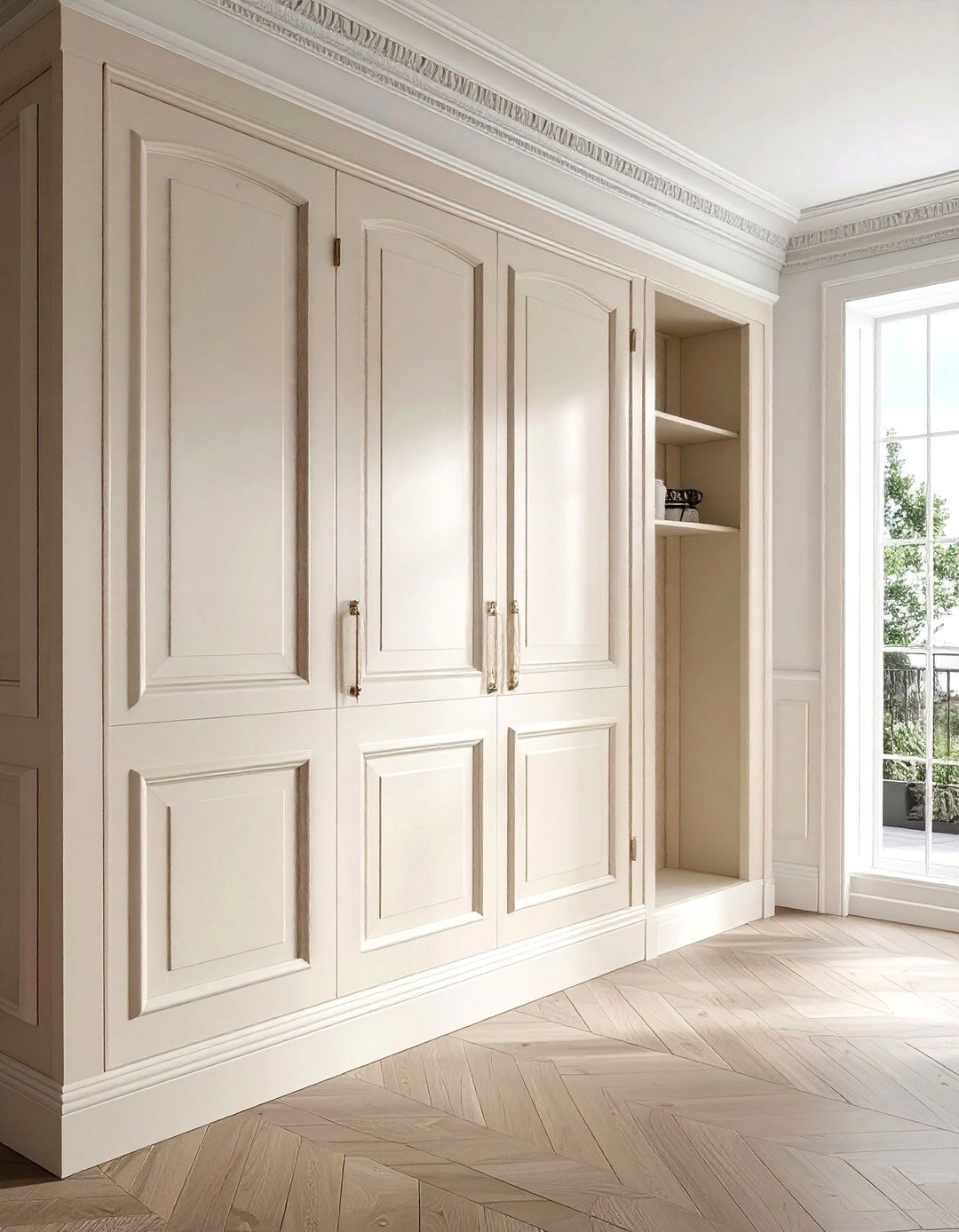 Hidden Door Storage - 30 bedroom cabinet storage ideas