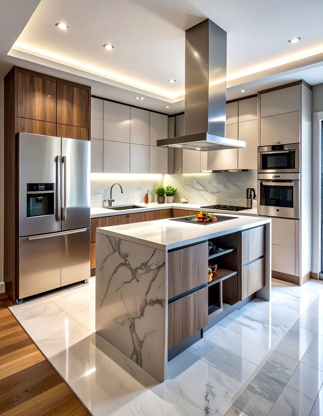 Hidden Kitchen Appliances - 30 kitchen design ideas