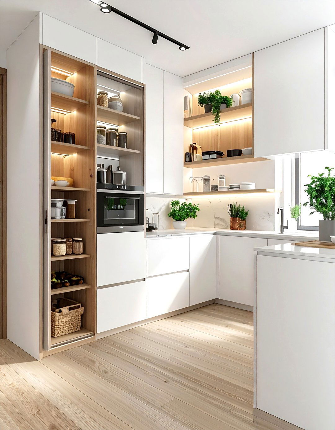 Hidden Kitchen Pantry - 30 kitchen inspiration ideas