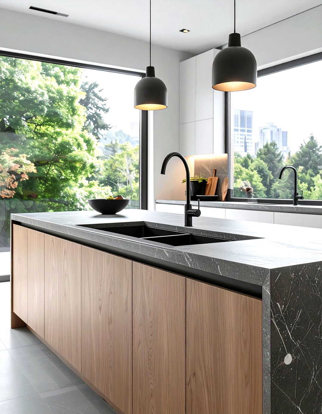 Hidden Kitchen Sink - 30 integrated sink kitchen ideas