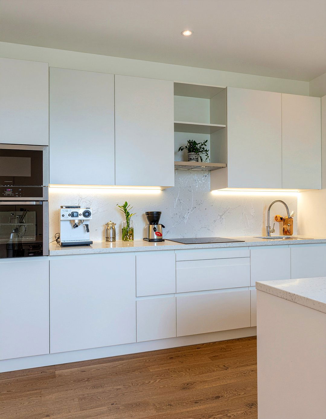 Hidden Kitchen Storage - 30 open floor plan kitchen ideas