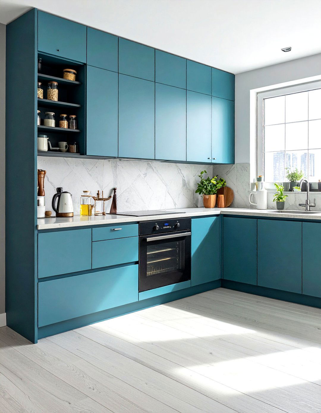 Hidden Kitchen Storage - 30 small kitchen layout ideas