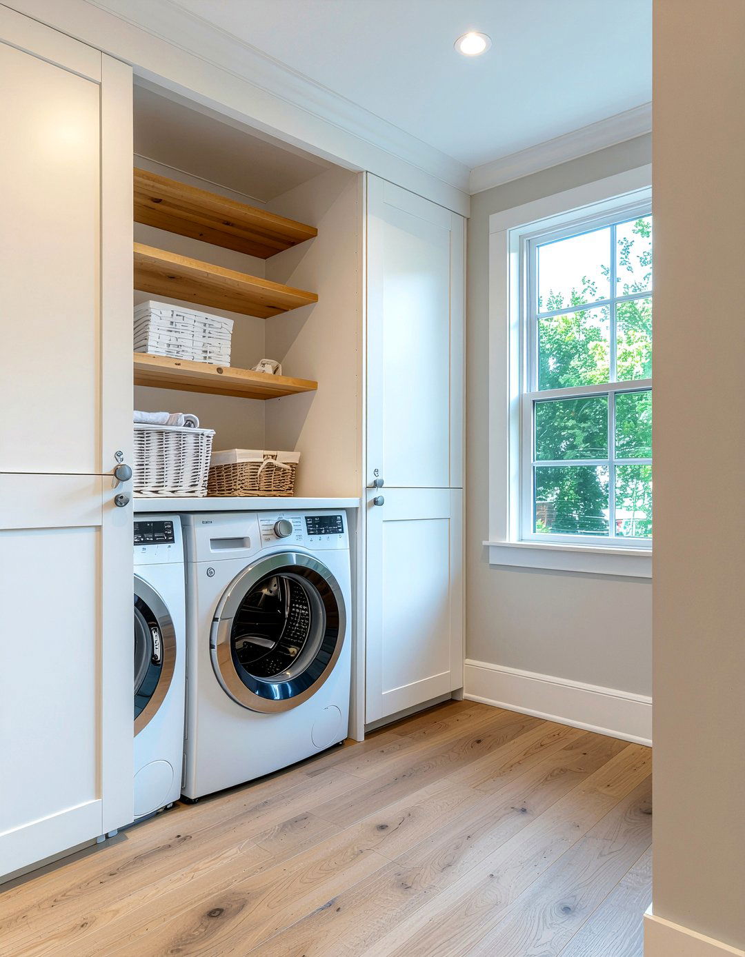 Hidden Laundry Room - 30 laundry room decor ideas