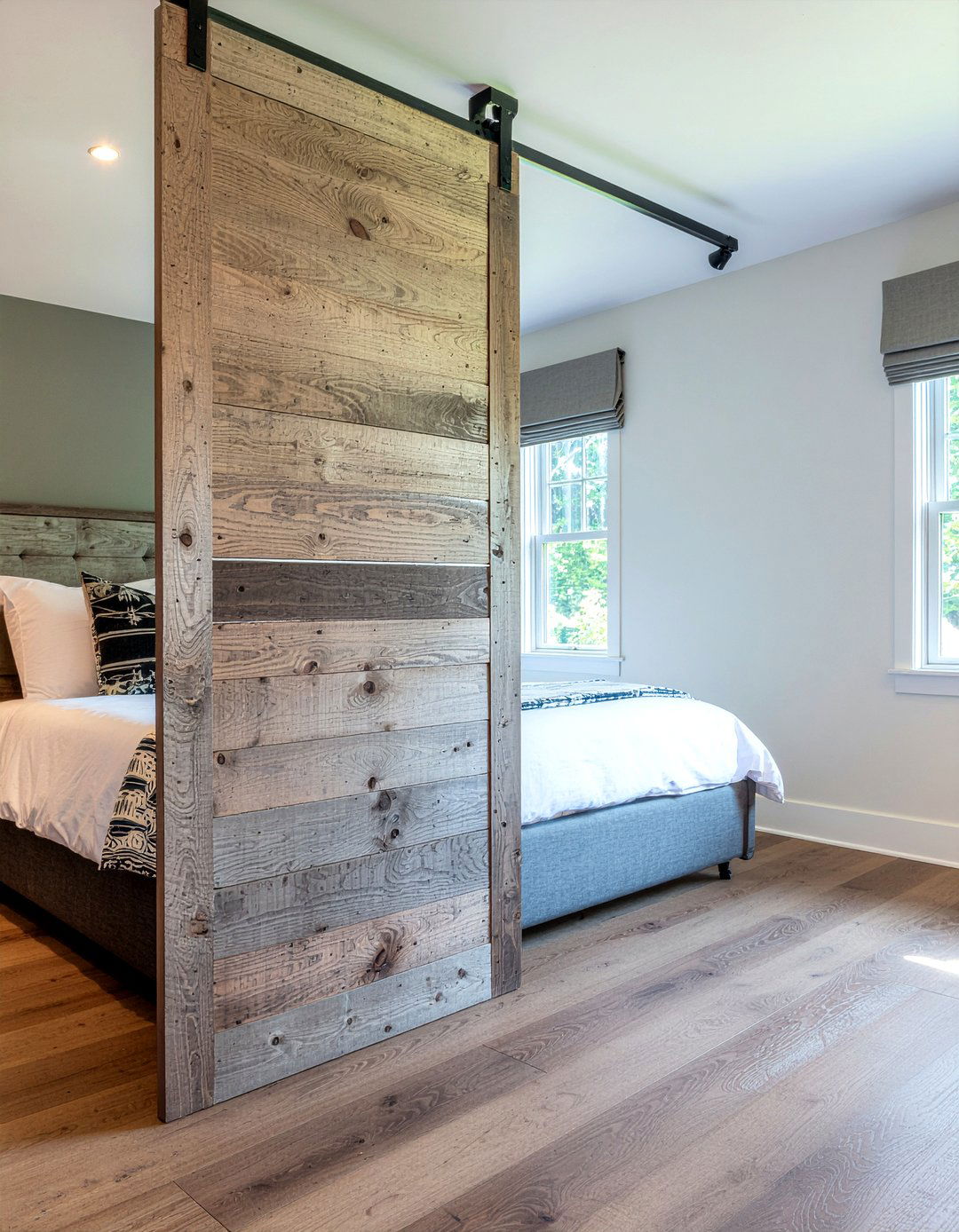 Hidden Mirror Barn Door - 30 bedroom barn doors
