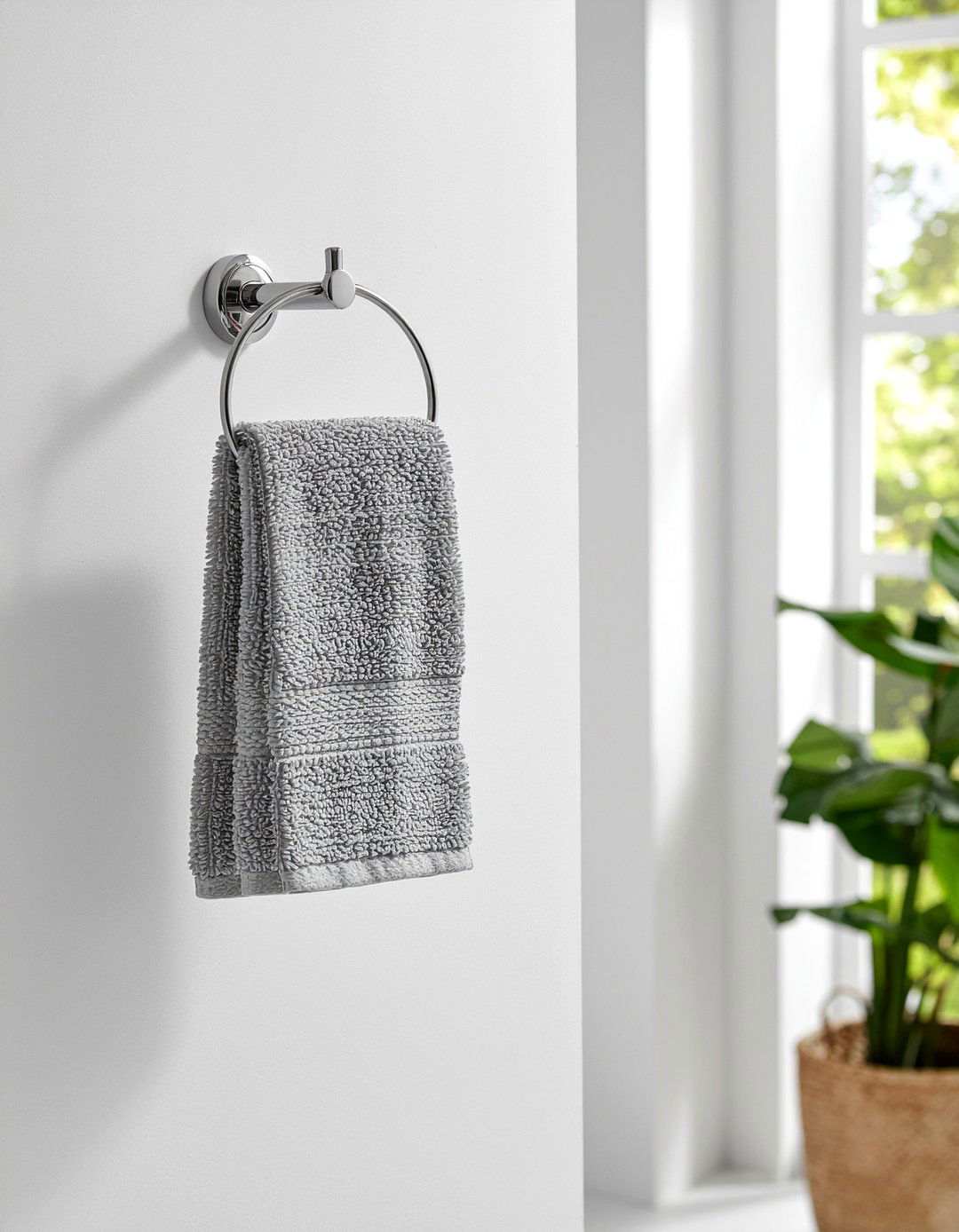 Hidden Mounting Hook - 30 bathroom towel hook ideas