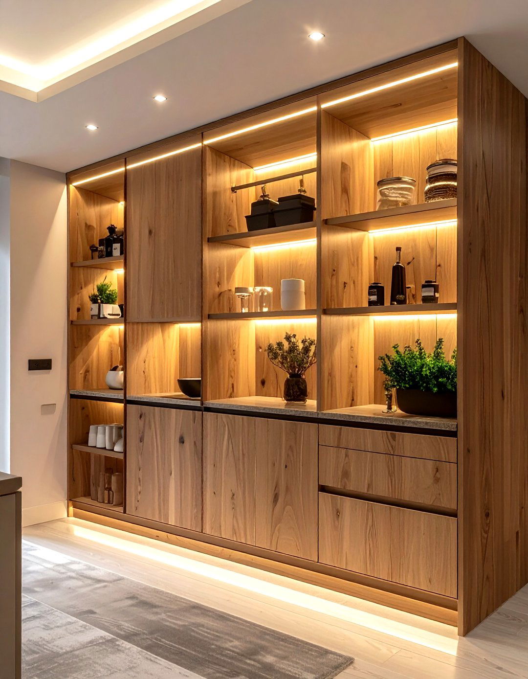 Hidden Pantry - 30 kitchen innovation ideas