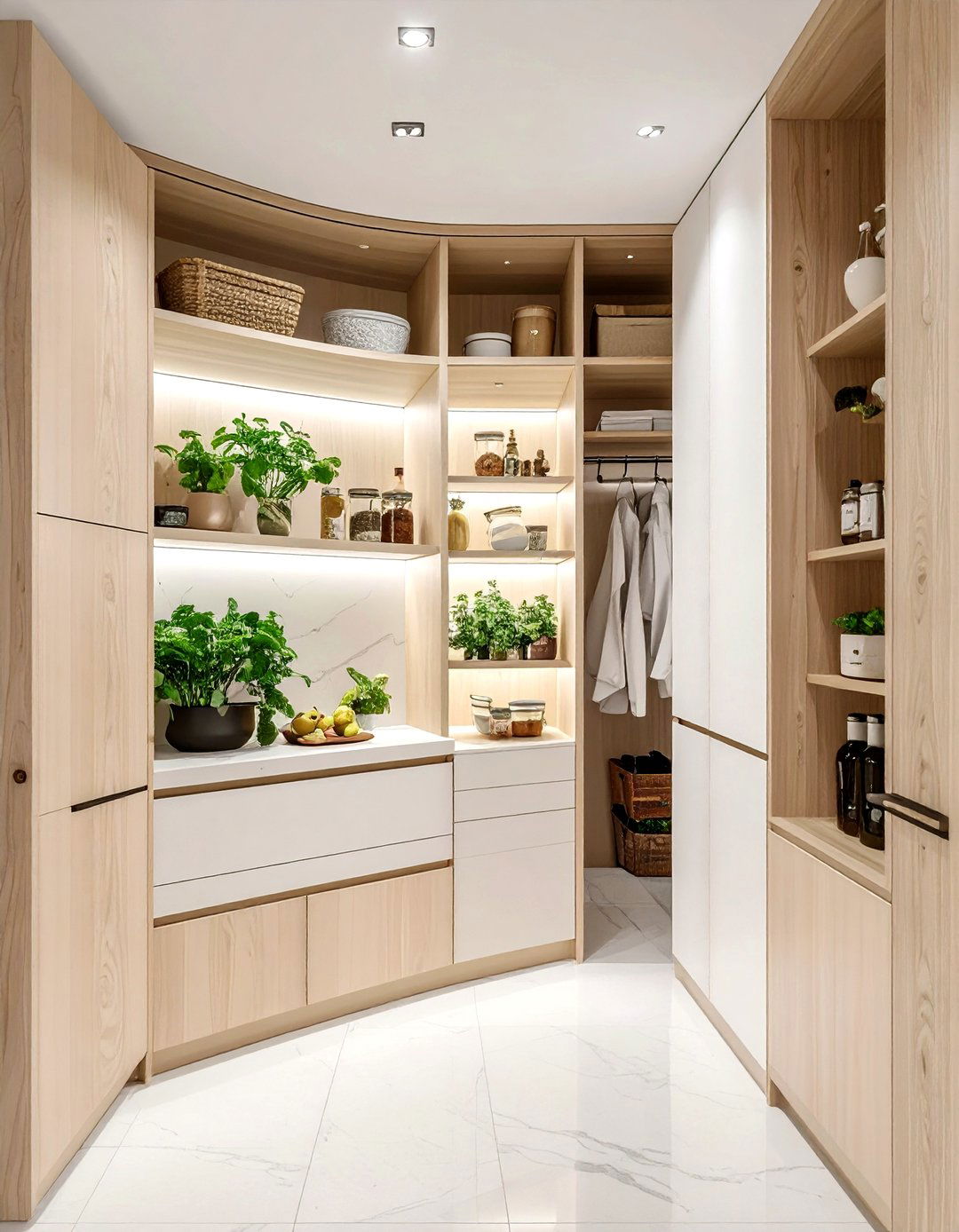Hidden Pantry Door - 30 viral kitchen ideas