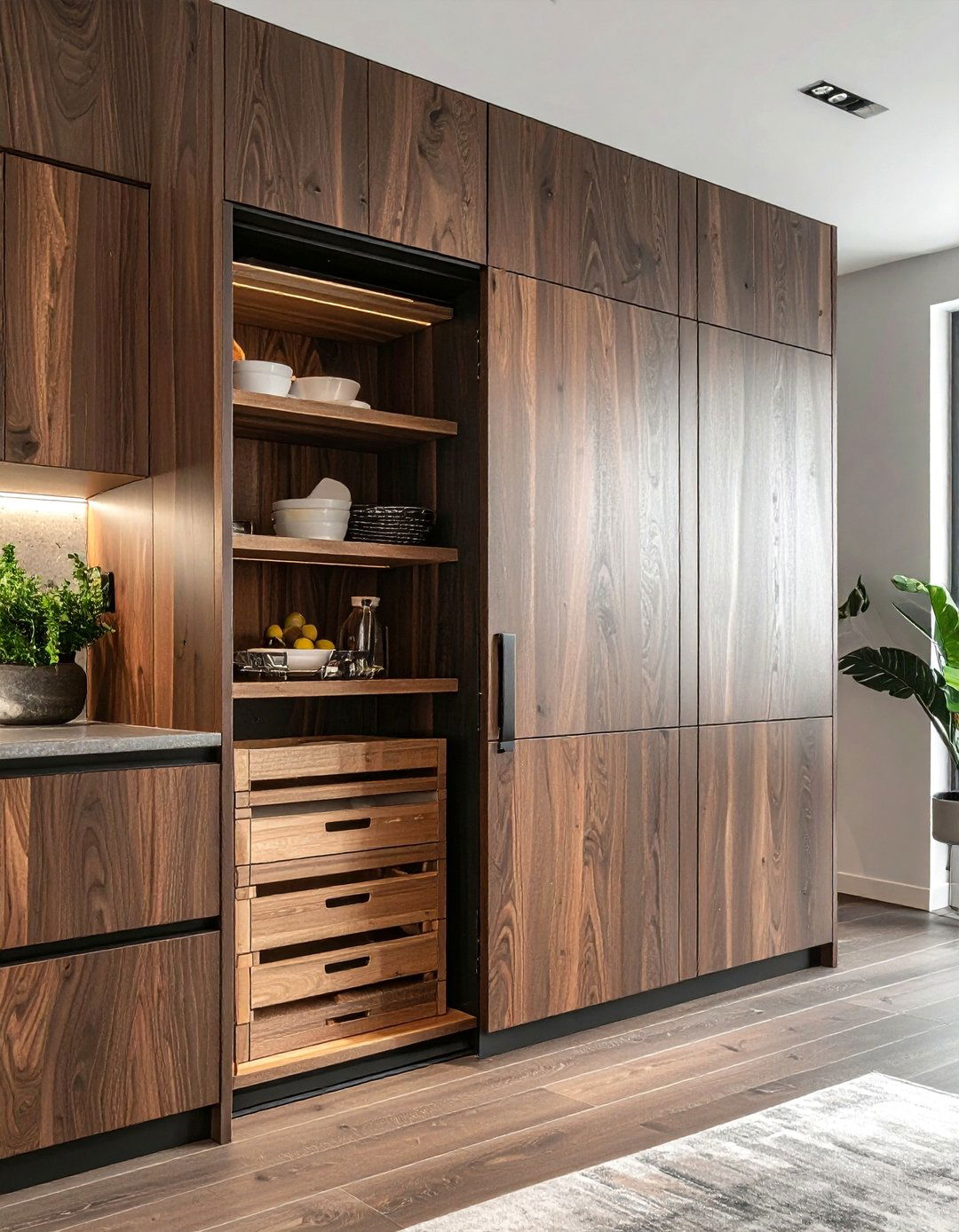 Hidden Pantry Door - 30 home transformation ideas