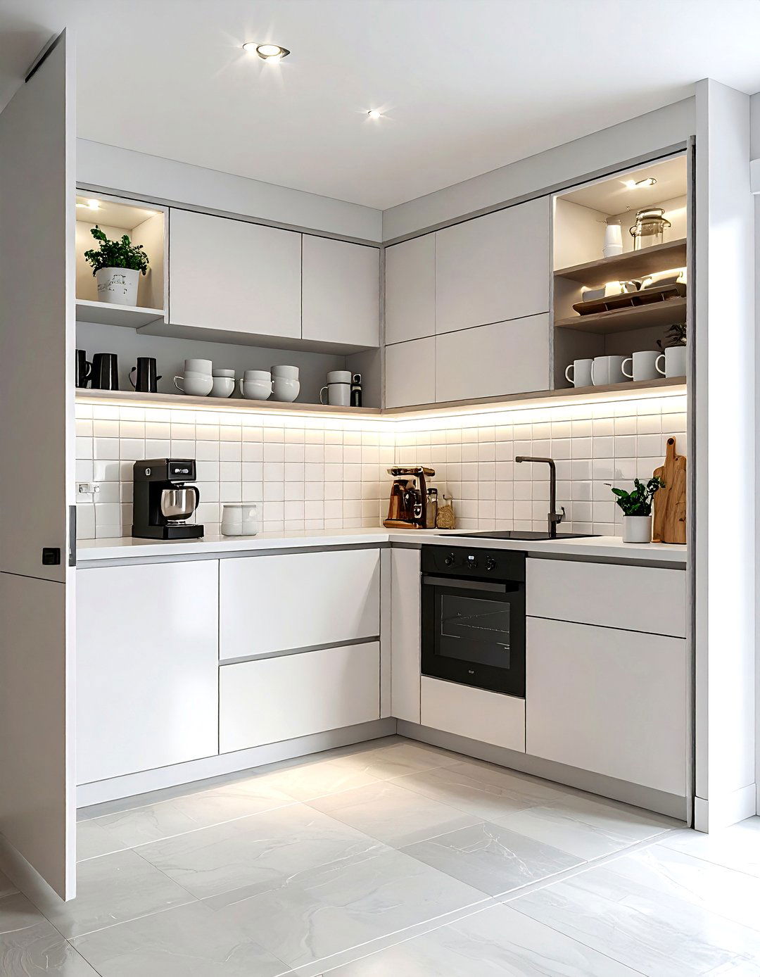 Hidden Pantry Drink Nook - 30 dining room drink station ideas