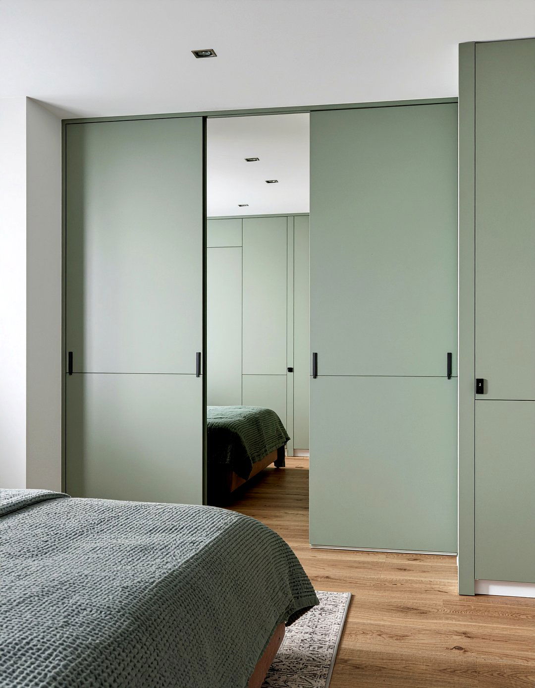 Hidden Pivot Door - 30 bedroom closet doors