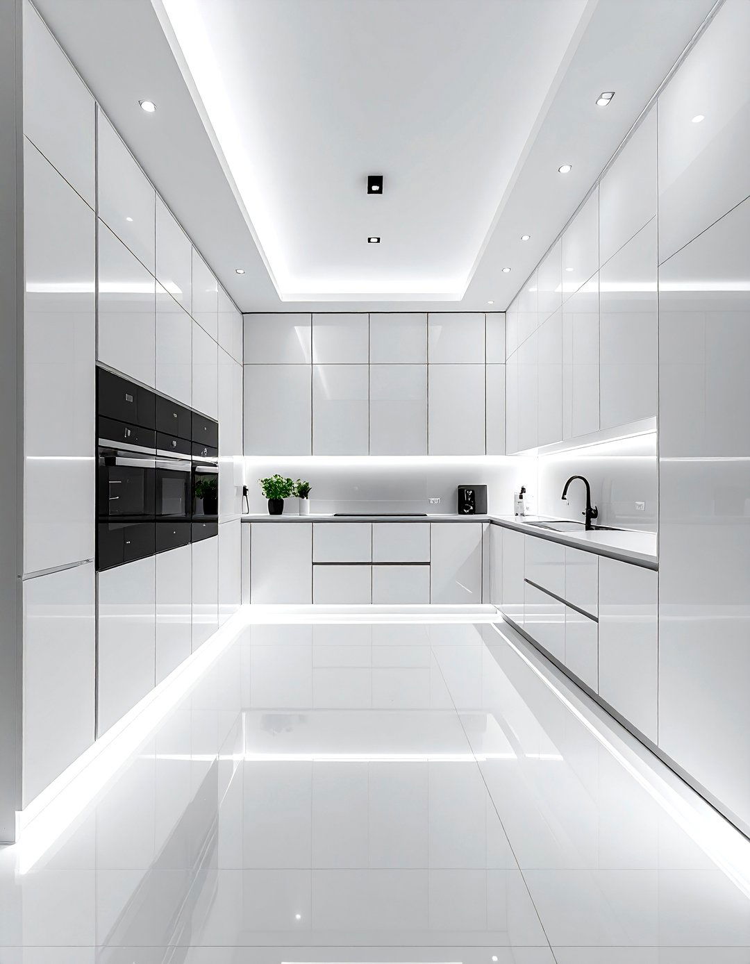 Hidden Storage Kitchen - 30 clean kitchen ideas