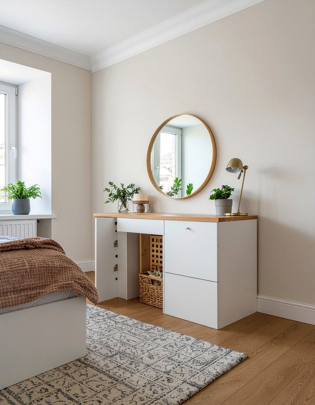 Hidden Storage Vanity - 30 bedroom modern vanity designs