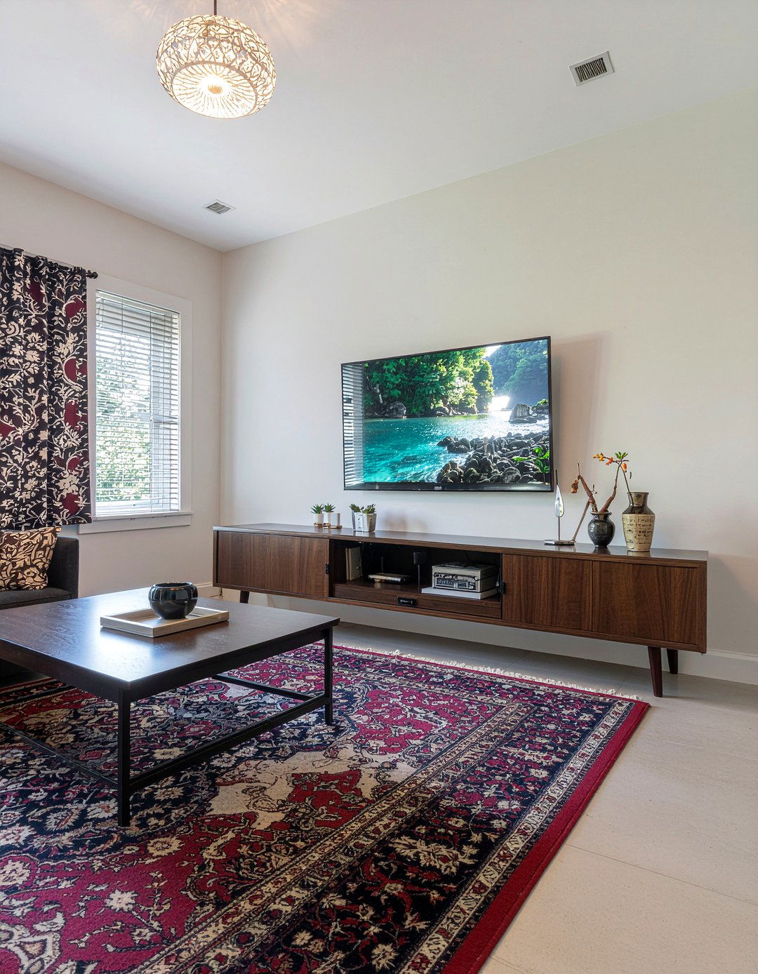 Hidden TV - 30 living room upgrade ideas