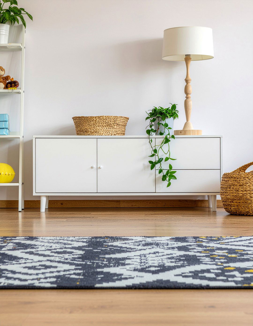 Hidden Toy Storage - 30 family friendly living room ideas