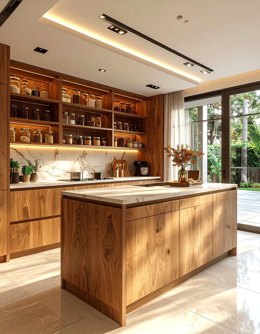Hidden Walk In Pantry - 30 high-end kitchen ideas