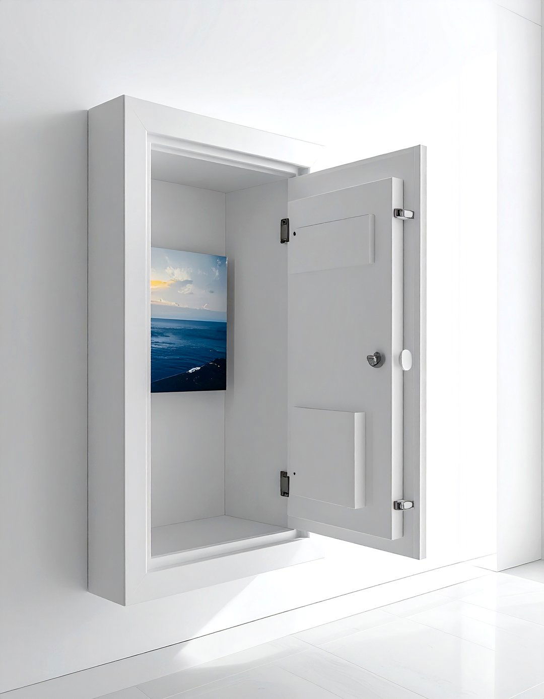 Hidden Wall Safes - 30 bedroom clever storage ideas