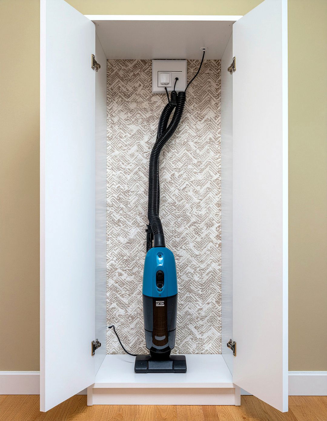 Hidden cabinet power strip - 30 bathroom electrical ideas