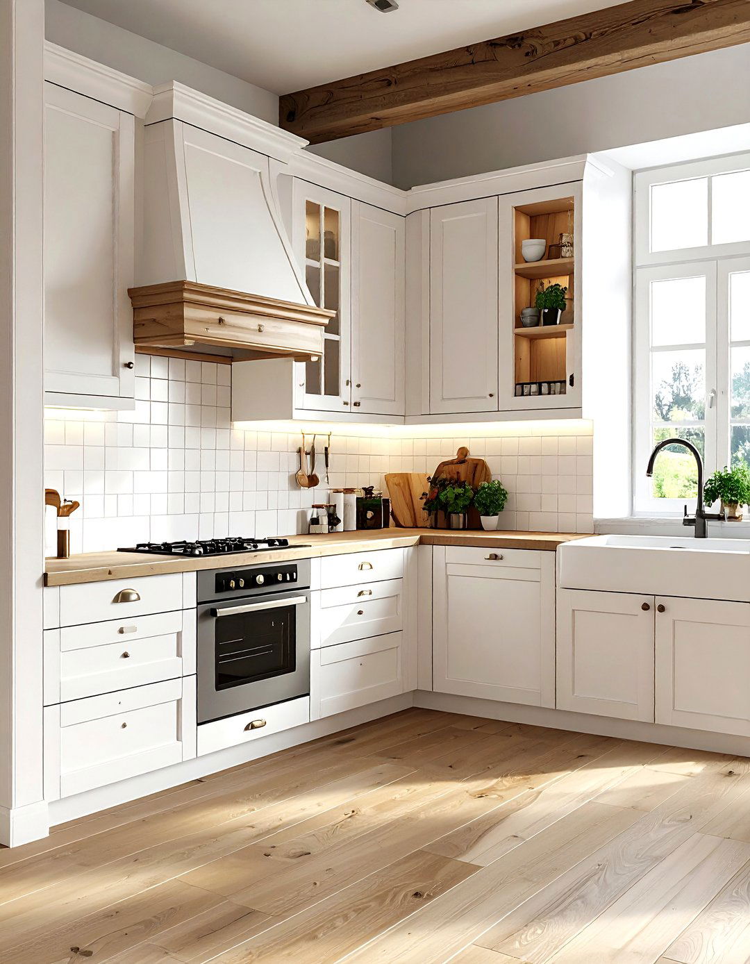 Hidden kitchen appliances - 30 cottage kitchen ideas